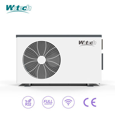 Buy 16kw R32 Full Inverter Swimming Pool Heat Pump with High COP and Galvanized Sheet online manufacture