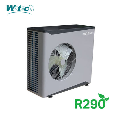 Buy Wotech 220V 15kw Air To Water Heat Pump Monoblock R290 A /A Euro Standard DHW Heat Pump online manufacture