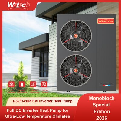 Buy R410a/R32 Monoblock Special Edition Heat Pump for ultra Low Temperature Heating in Winter online manufacture