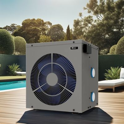 56dB A Sound Level 3KW 50Hz R32 Mini Swimming Pool Heat Pump Inverter Water Heater