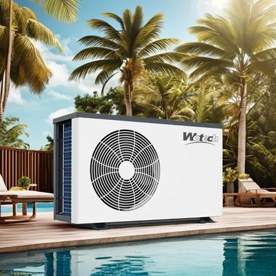 English Operating Language 31kw DC Inverter Air Source Heat Pump For Spa Water Heating