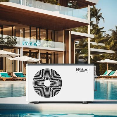 16kW Air Source Inverter Heat Pump For Swimming Pool Heater Chiller R32 OEM ODM English Language