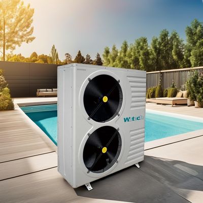 R32 On/Off Pool Heater Wotech 380V 31KW Air To Water Heat Pump For Constant Temperature