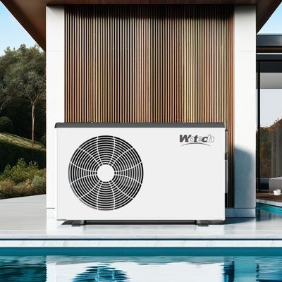 Gavlnaized Sheet Electric Power Source Inverter Pool Heat Pump 3m³/h~5m³/h for Swimming Pools
