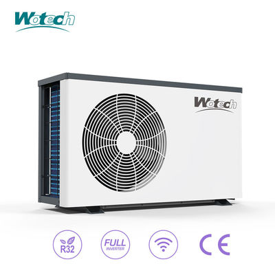 Swimming 12kw Pool Heat Pump R32 Full Inverter For Domestic Water Flow Rate 4-6m3/H
