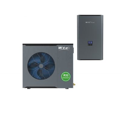 14kw R32 Single Phase Inverter Split System Heat Pump For Home Air Source