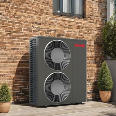 Monoblock R290 EVI Inverter Heating Cooling Hot Water Heat Pump with Monoblock Design