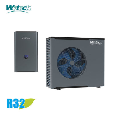 Split Electric Air To Water 14kw Air Source Heat Pump For Hotel Household Heating Compact Design