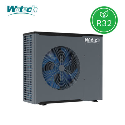 Wotech 8kw DC Inverter Heat Pump Housing Material Galvanized Steel With Powder Coating