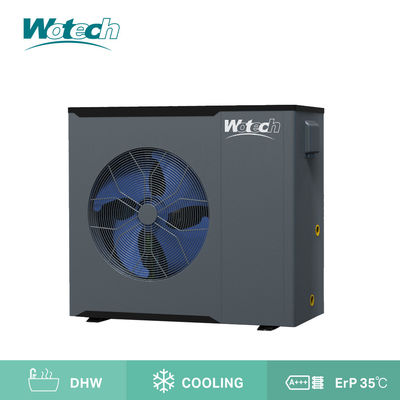 Wotech CE Certified 14kw R32 eco heat pumps Single Phase Inverter Monoblock for Spanish Market