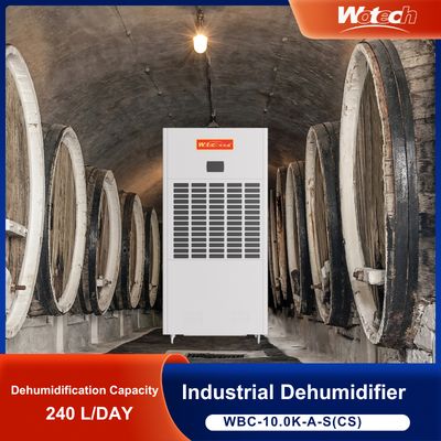Limited Special Offer for 240L / Day Industrial Dehumidifier For Large Spaces Low Noise Continuous Drain For Factory / Labs Room